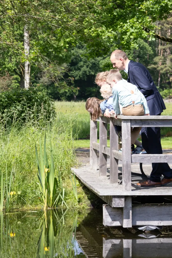 Garten als Empfangsbereich